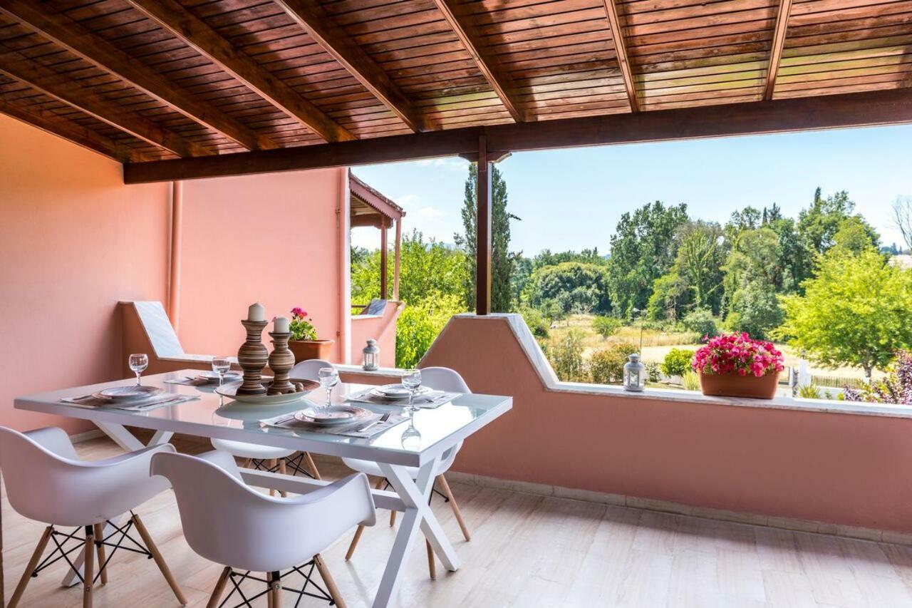 Areti Apartment Áfra Dış mekan fotoğraf